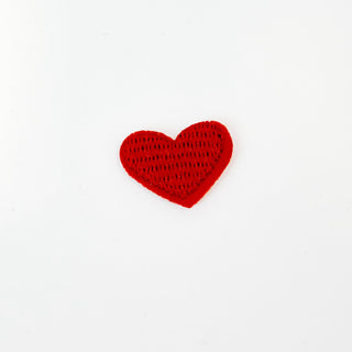 Mini Red Heart Iron On Patch-Pretty Simple