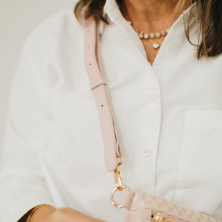 Minimalist Vegan Leather Crossbody Strap-Straps-Pretty Simple