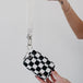 Checkered White/Black