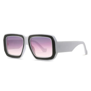 Nicolette Retro Oversized Square Sunglasses Wholesale-Sunglasses-Pretty Simple