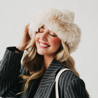 Noelle Faux Fur Hat Wholesale-Beanie-Pretty Simple