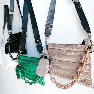 Nova Nylon Chain Crossbody-Pretty Simple Wholesale