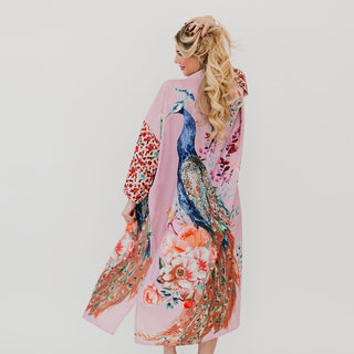 Peacock Summer Kimono-Kimono-Pretty Simple