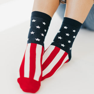 God Bless America USA Socks Wholesale-Pretty Simple