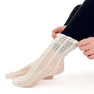 Sawyer Scrunch Mid Calf Socks-Socks-Pretty Simple