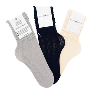 Sawyer Scrunch Mid Calf Socks-Socks-Pretty Simple