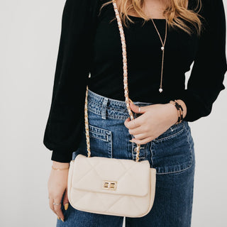 Queenie Quilted Crossbody Bag-Pretty Simple