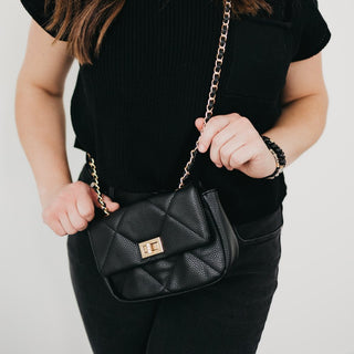 Queenie Quilted Crossbody Bag-Pretty Simple