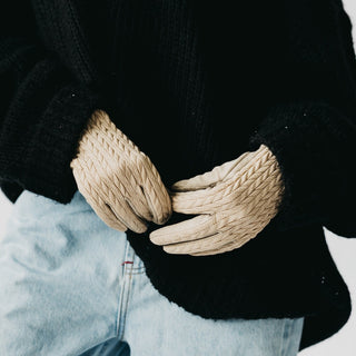 Quilted Smart Touch Gloves-Gloves-Pretty Simple