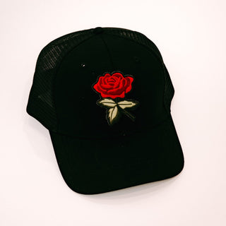 Rose Iron On Patch-Pretty Simple