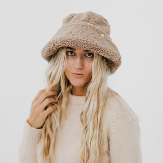 Sage Sherpa Bucket Hat-Bucket Hat-Pretty Simple