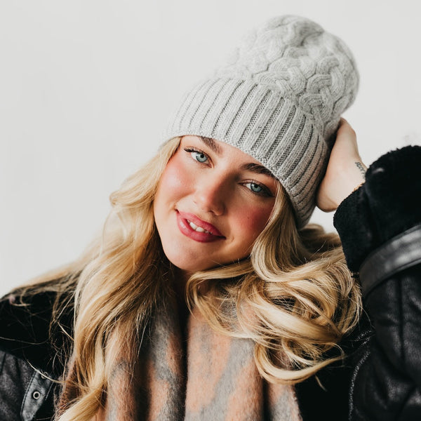 Satin Lined Cashmere Beanie – Pretty Simple
