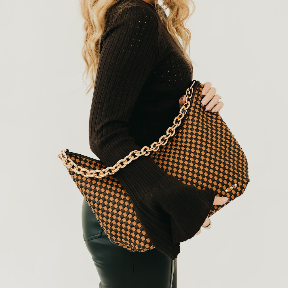 Sienna Slouchy Woven Shoulder Bag - TOP SELLER-Shoulder Bag-Pretty Simple