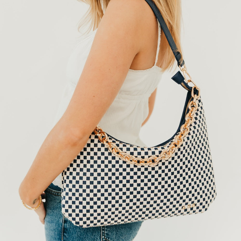 Sienna Slouchy Woven Shoulder Bag - TOP SELLER-Shoulder Bag-Pretty Simple