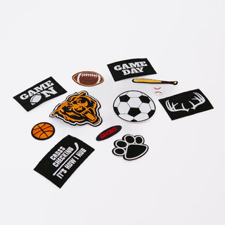 Sports Iron On Patch Bundle (12 pcs)-Pretty Simple