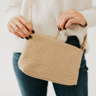 Suede Harper Hobo Shoulder Bag-Shoulder Bag-Pretty Simple