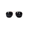 Black Lens/Gold Frame