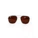 Brown Lens/Gold Frame