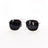 Black Lens/Silver Frame