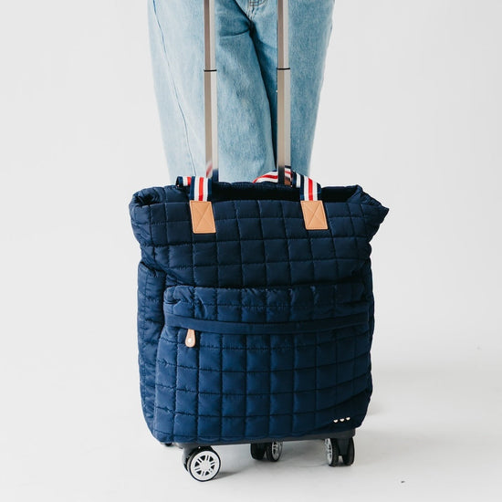 Tenley Quilted Tote Roller Bags - 5 Colors
