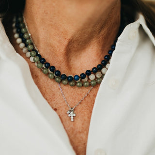 Treasured Beauty Stone Necklace - WATERPROOF Wholesale-Necklace-Pretty Simple