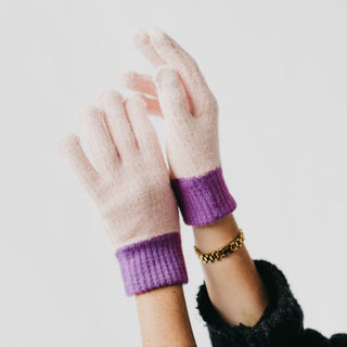 Two Tone Smart Gloves-Gloves-Pretty Simple