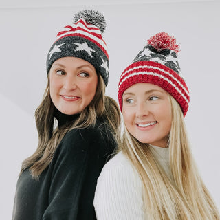 American Flag USA Beanie Wholesale-Beanie-Pretty Simple