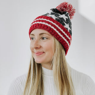 American Flag USA Beanie Wholesale-Beanie-Pretty Simple