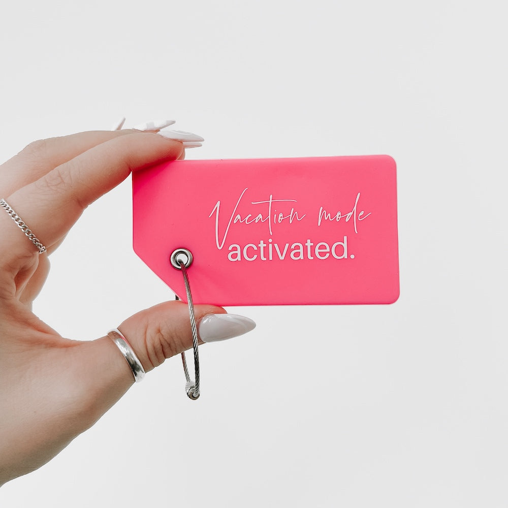 Vacation Tags-Pretty Simple