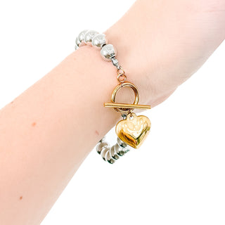 Wrapped in Love Toggle Bracelet - WATERPROOF-Pretty Simple