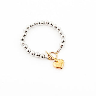 Wrapped in Love Toggle Bracelet - WATERPROOF-Pretty Simple