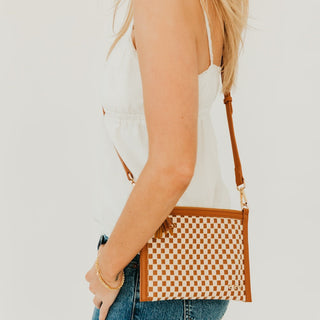 Veda Woven Crossbody and Clutch Bag-Crossbody Bag-Pretty Simple