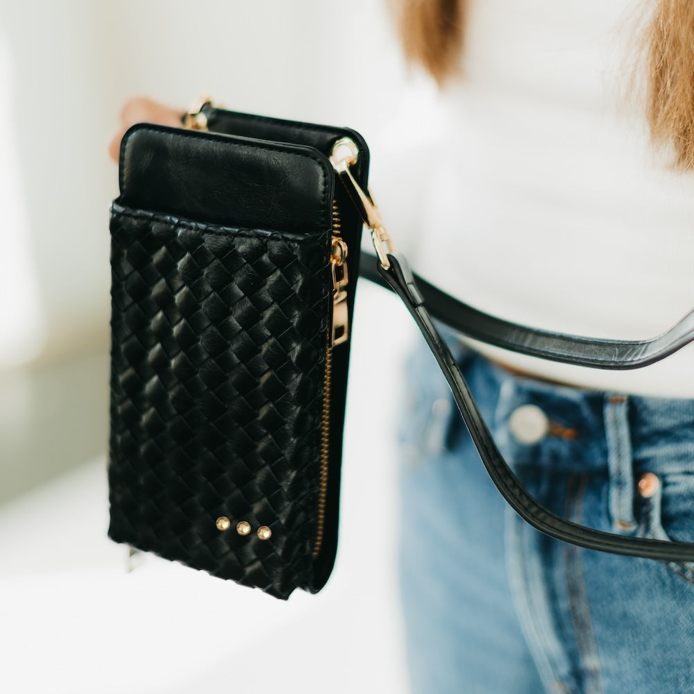 Woven Double Duty Phone Bag – Pretty Simple Woven Double Duty Phone Bag – Pretty Simple