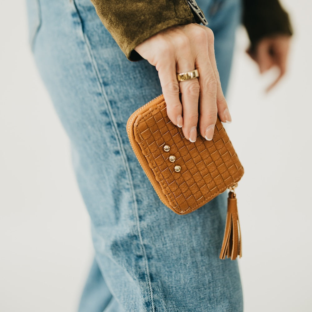 Wynona Woven Wallet Wholesale-Wallet-Pretty Simple