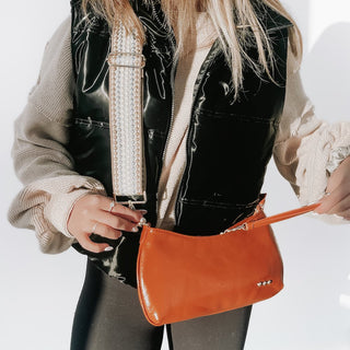 Brynlee Braided Vegan Leather Crossbody & Shoulder Bag-Crossbody bag-Pretty Simple
