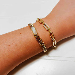 Chelsea Chain Linked Bracelet *WATERPROOF*-Bracelet