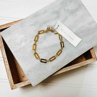 Chelsea Chain Linked Bracelet *WATERPROOF*-Bracelet