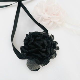 Flower Fantasy Tie Choker Necklace-Pretty Simple