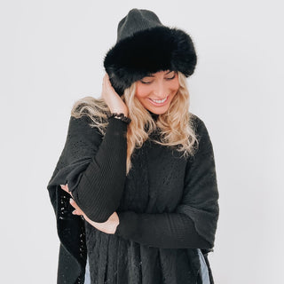 Noelle Faux Fur Hat-Pretty Simple