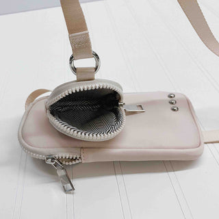 Phone crossbody bag - Nessa Nylon Crossbody Phone Bag