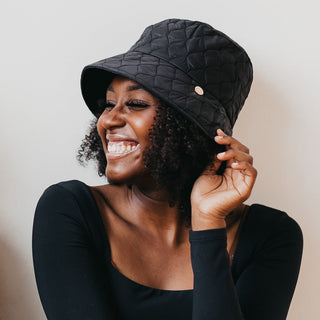 Chiara Quilted Bucket Hat-Hat-Pretty Simple