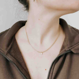 Reba Rounded Snake Chain Necklace-Pretty Simple