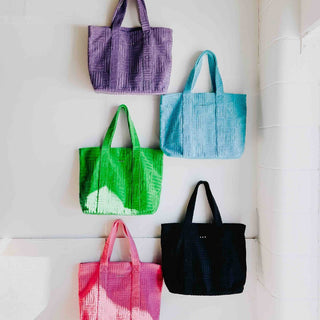 Pretty Simple Teagan Terry Cloth Tote With Pouch