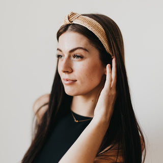 Woven Knotted Headband-Hair Accessories